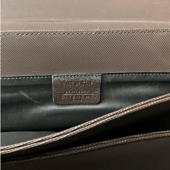 Givenchy Brown Leather Laptop Case - Picture 5 of 5